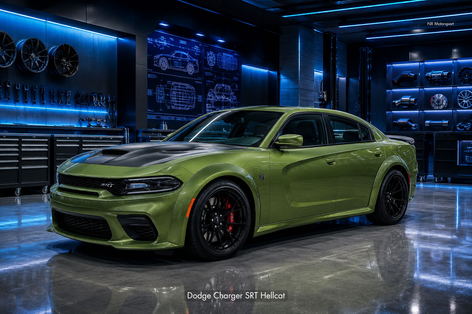 Dodge Charger SRT Hellcat – Neon Garage Edition