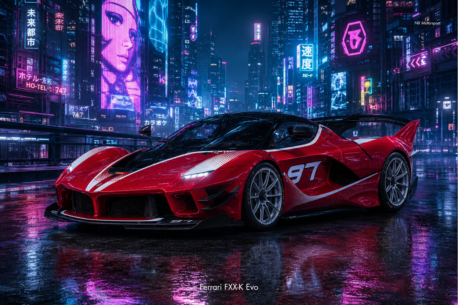 Ferrari FXX-K Evo – Cyber Streets Edition