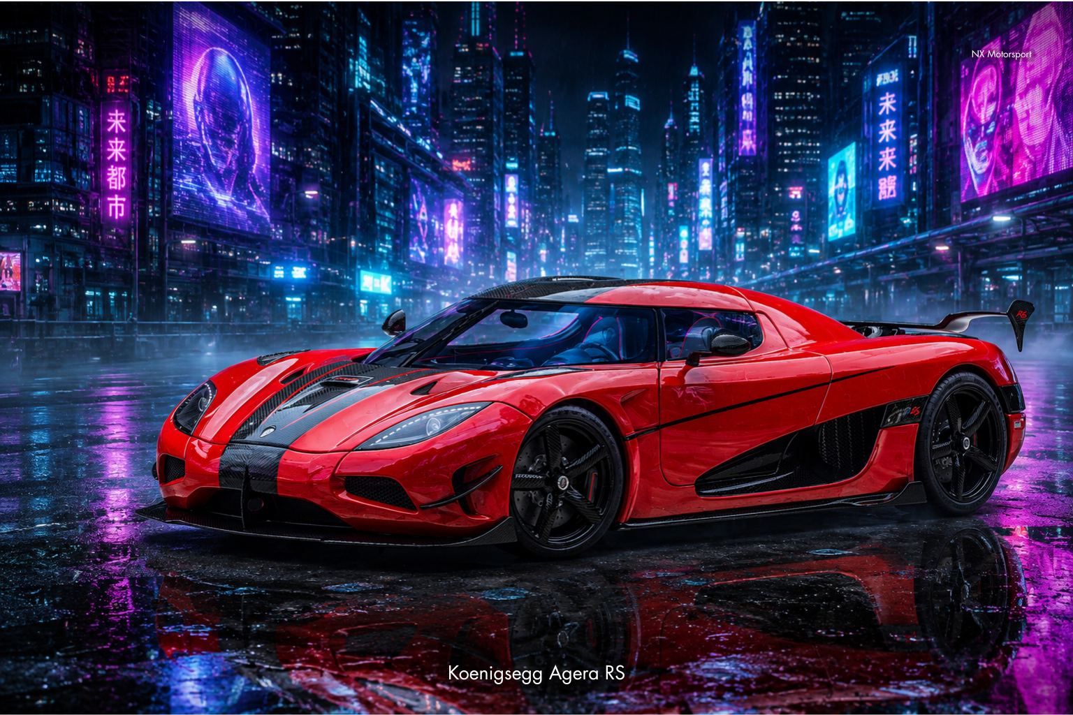 Koenigsegg Agera RS – Cyber Streets Edition
