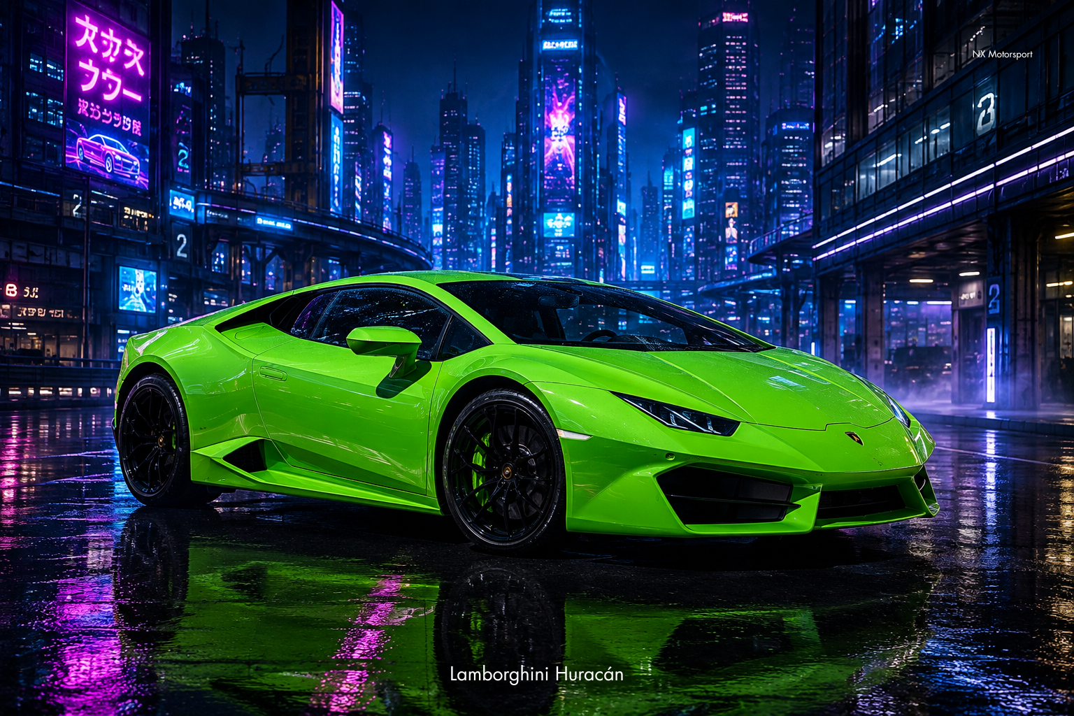 Lamborghini Huracán – Cyber Streets Edition