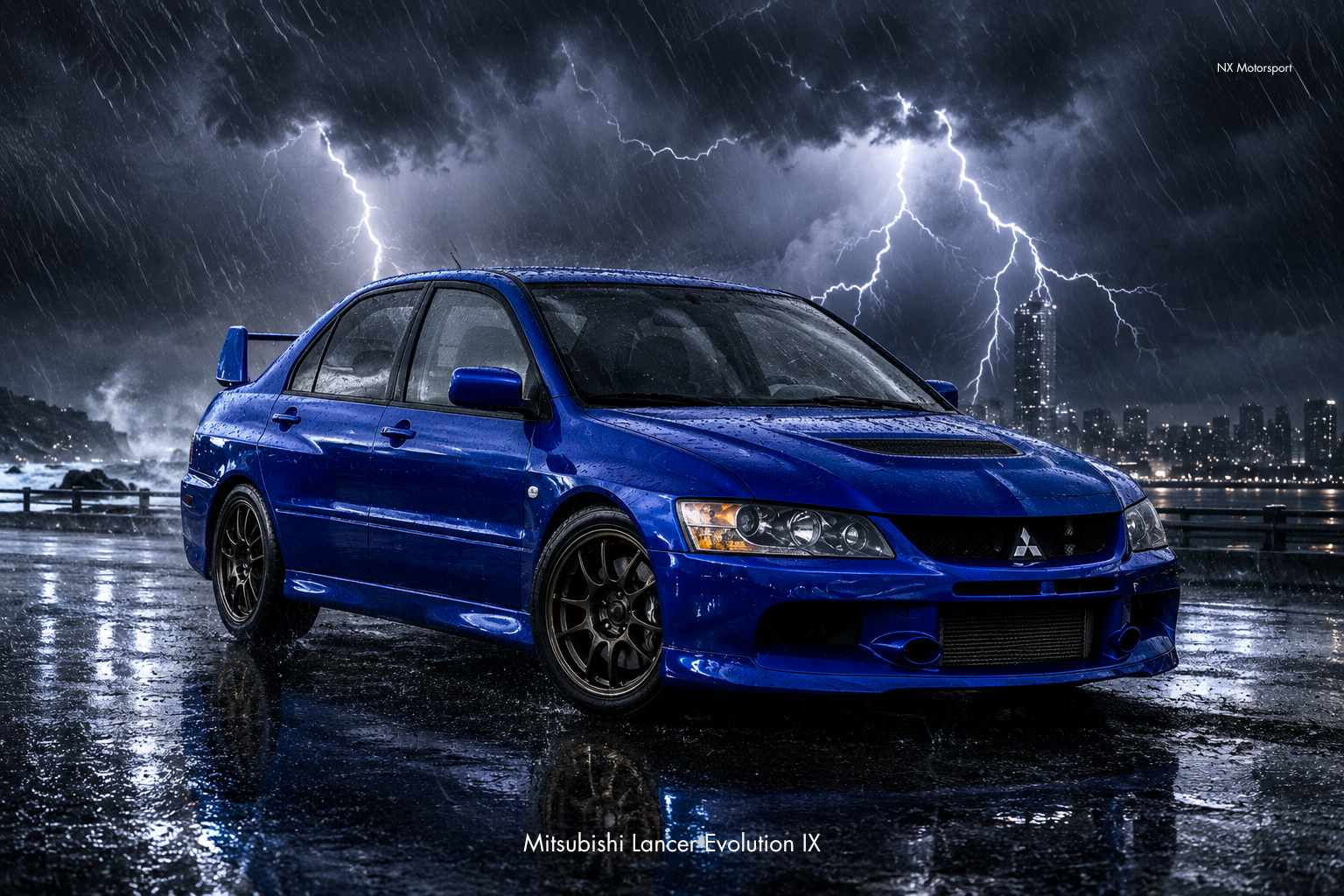 Mitsubishi Lancer Evolution IX – Storm Chaser Edition