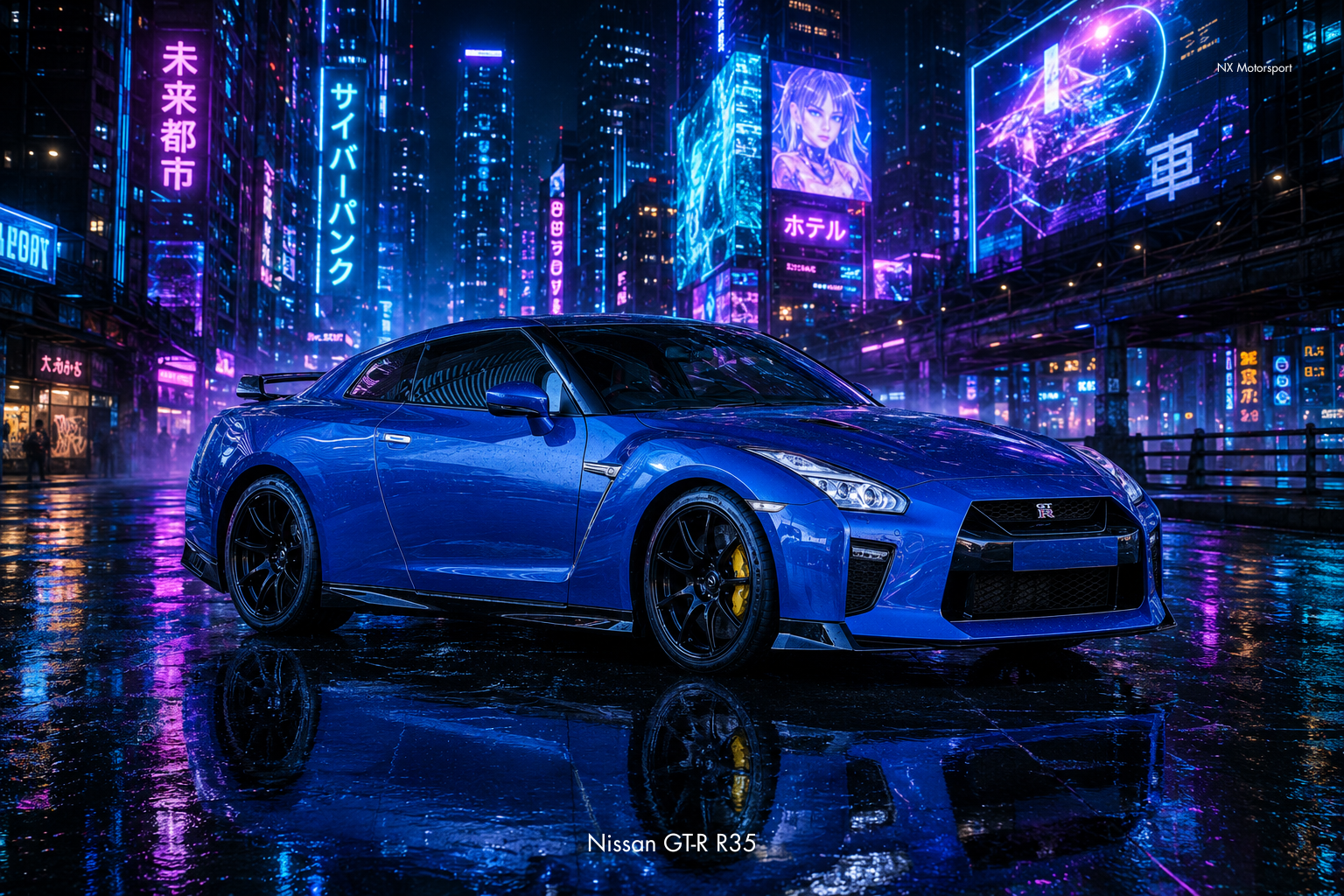 Nissan GT-R R35 – Cyber Streets Edition