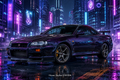 Nissan Skyline GT-R R34 – Cyber Streets Edition