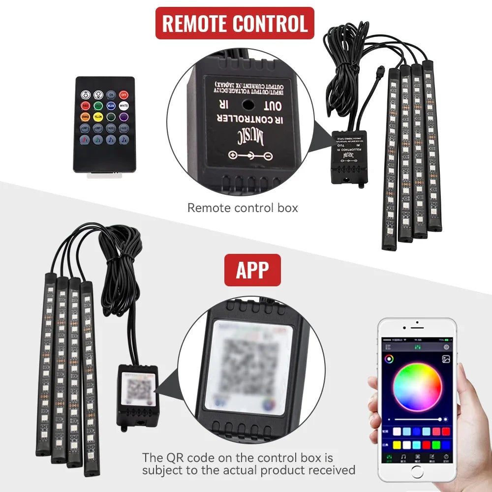 NX Motorsport™ RGB Interior Ambient Light Kit
