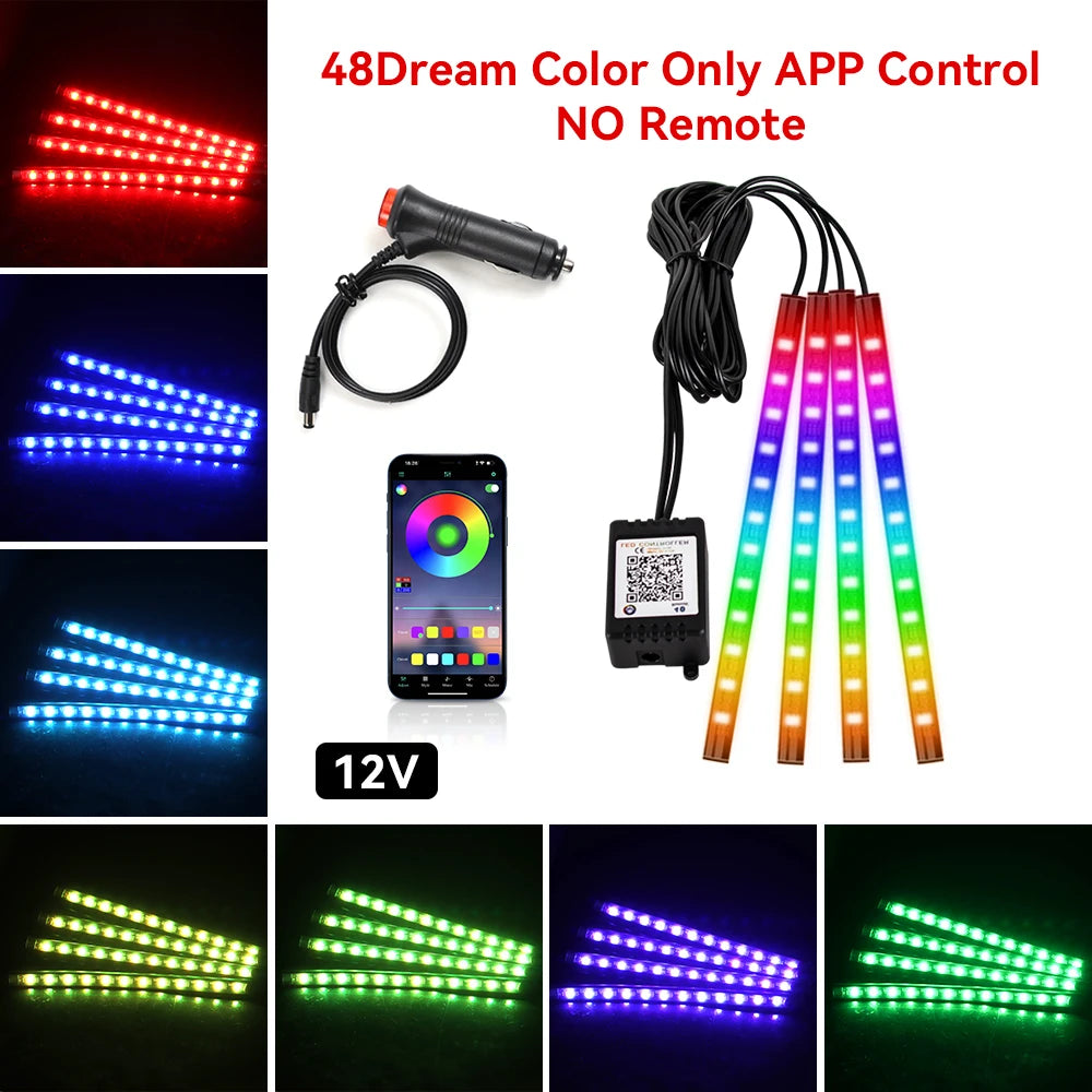 NX Motorsport™ RGB Interior Ambient Light Kit