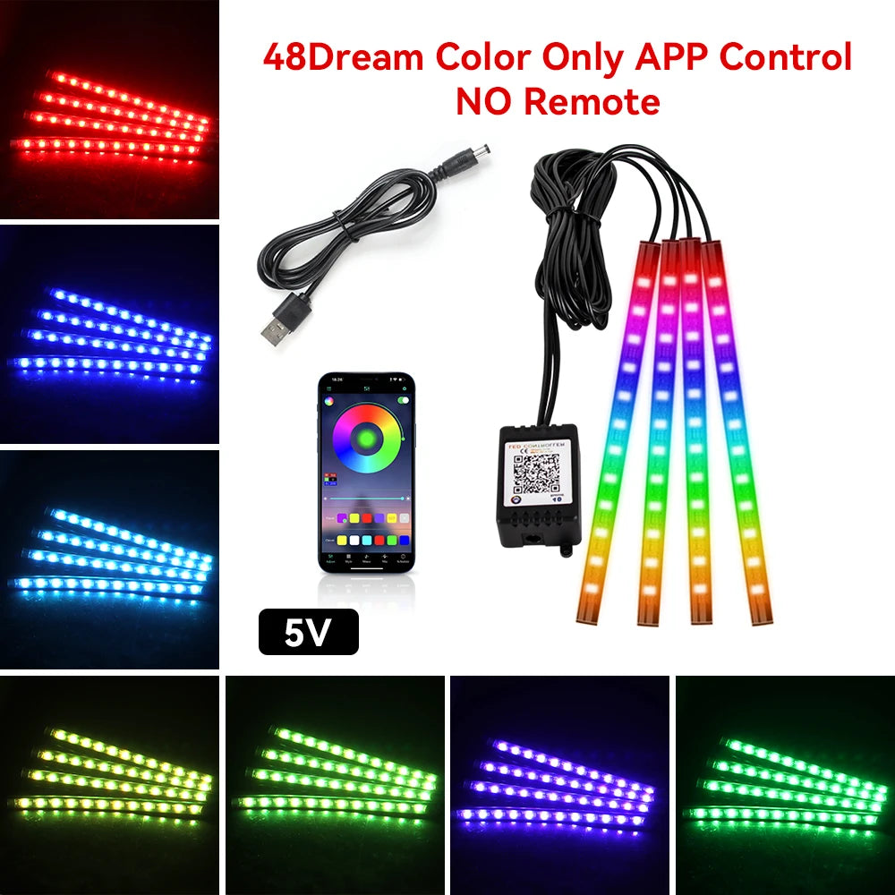 NX Motorsport™ RGB Interior Ambient Light Kit