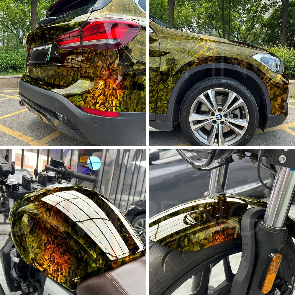 NX Motorsport™ Carbon Fibre Vinyl Wrap