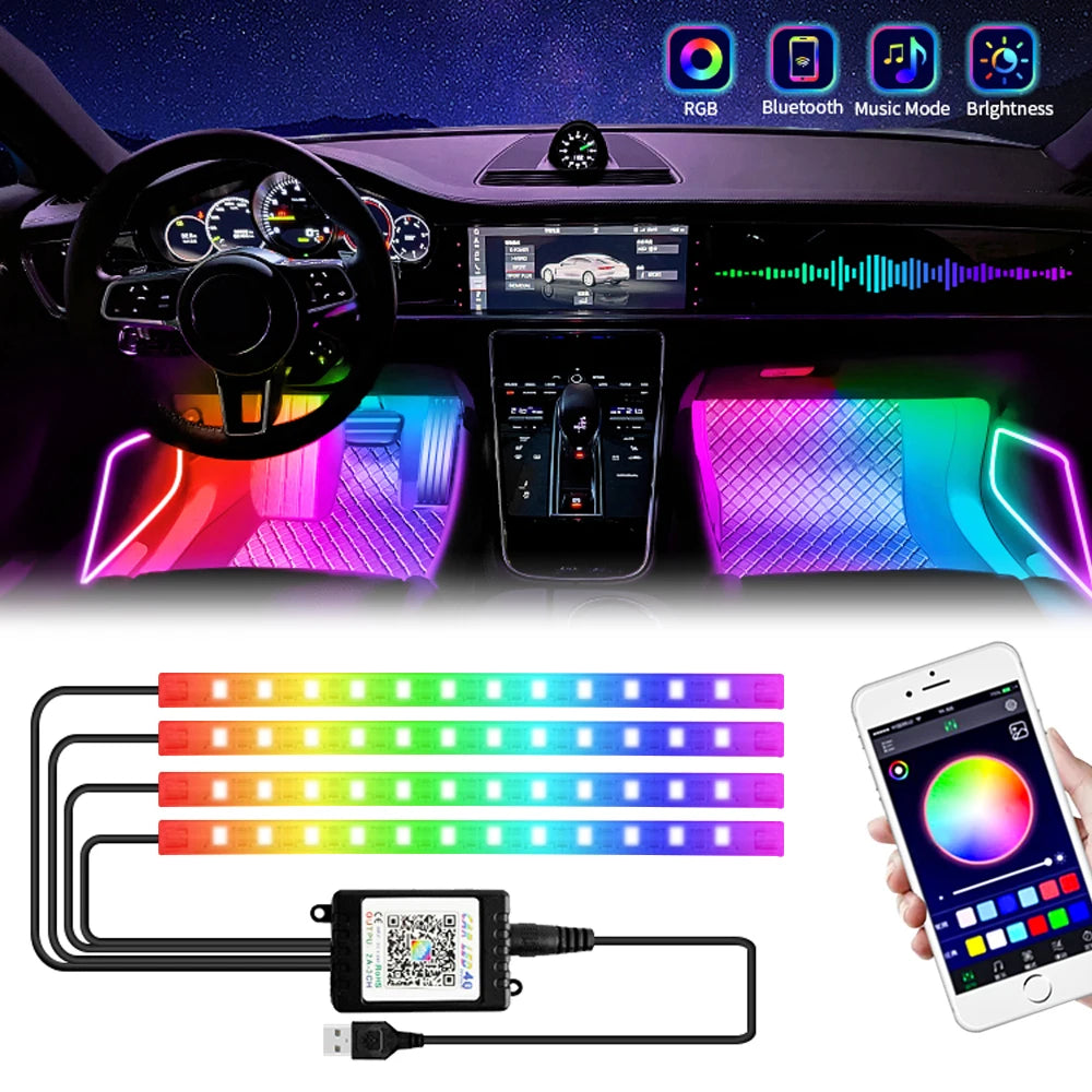 NX Motorsport™ RGB Interior Ambient Light Kit
