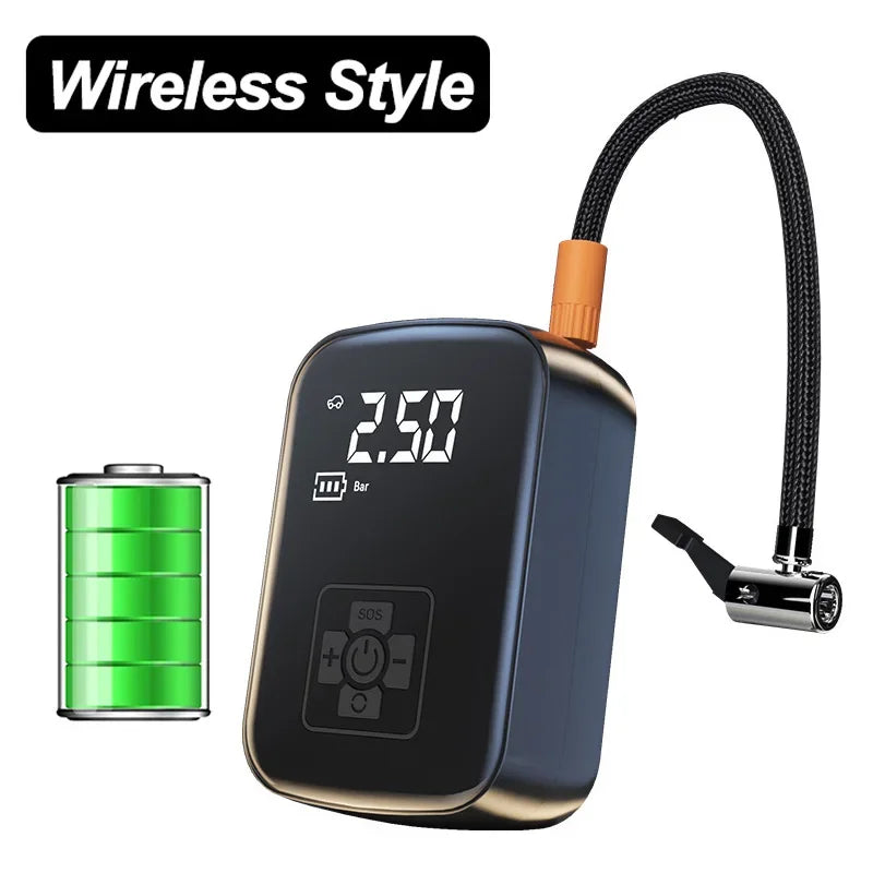 NX Motorsport™ Portable Tire Inflator 150 PSI