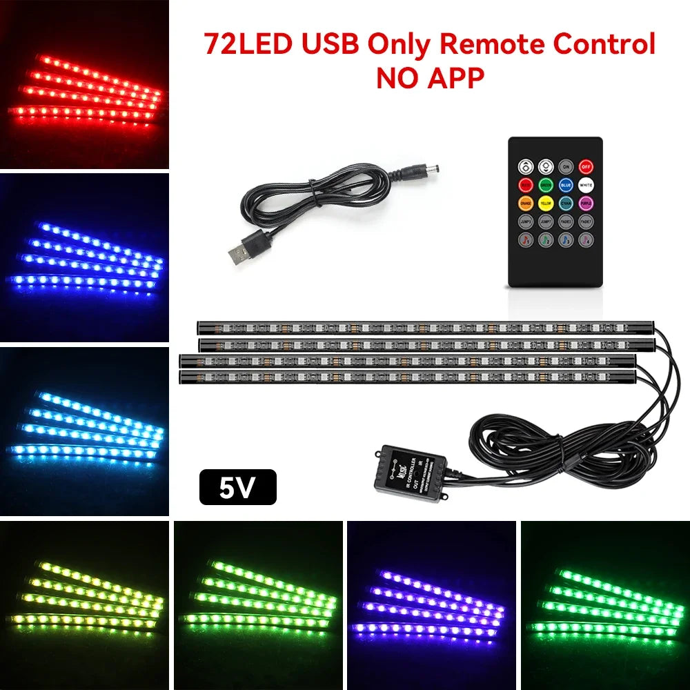 NX Motorsport™ RGB Interior Ambient Light Kit