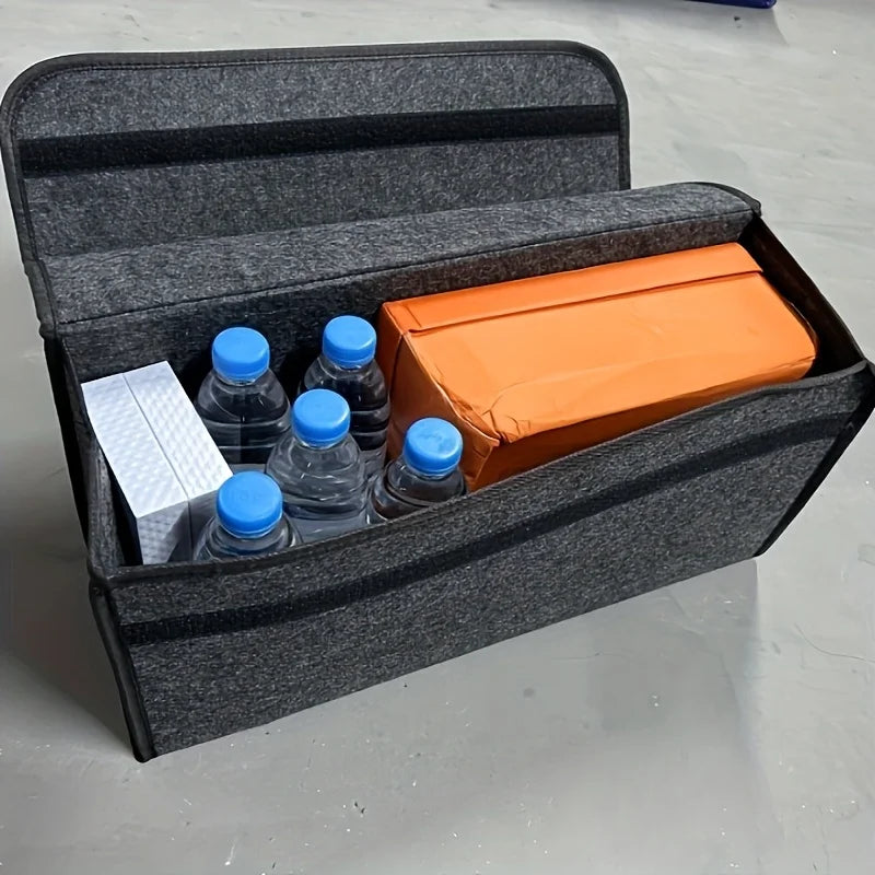 NX Motorsport™ Foldable Car Trunk Organizer