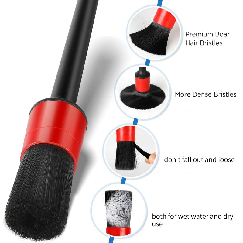 NX Motorsport™ Interior Detailing Brush Kit