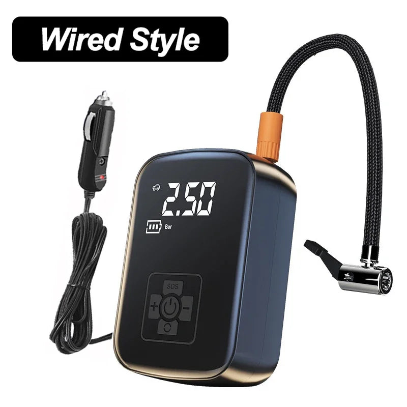 NX Motorsport™ Portable Tire Inflator 150 PSI