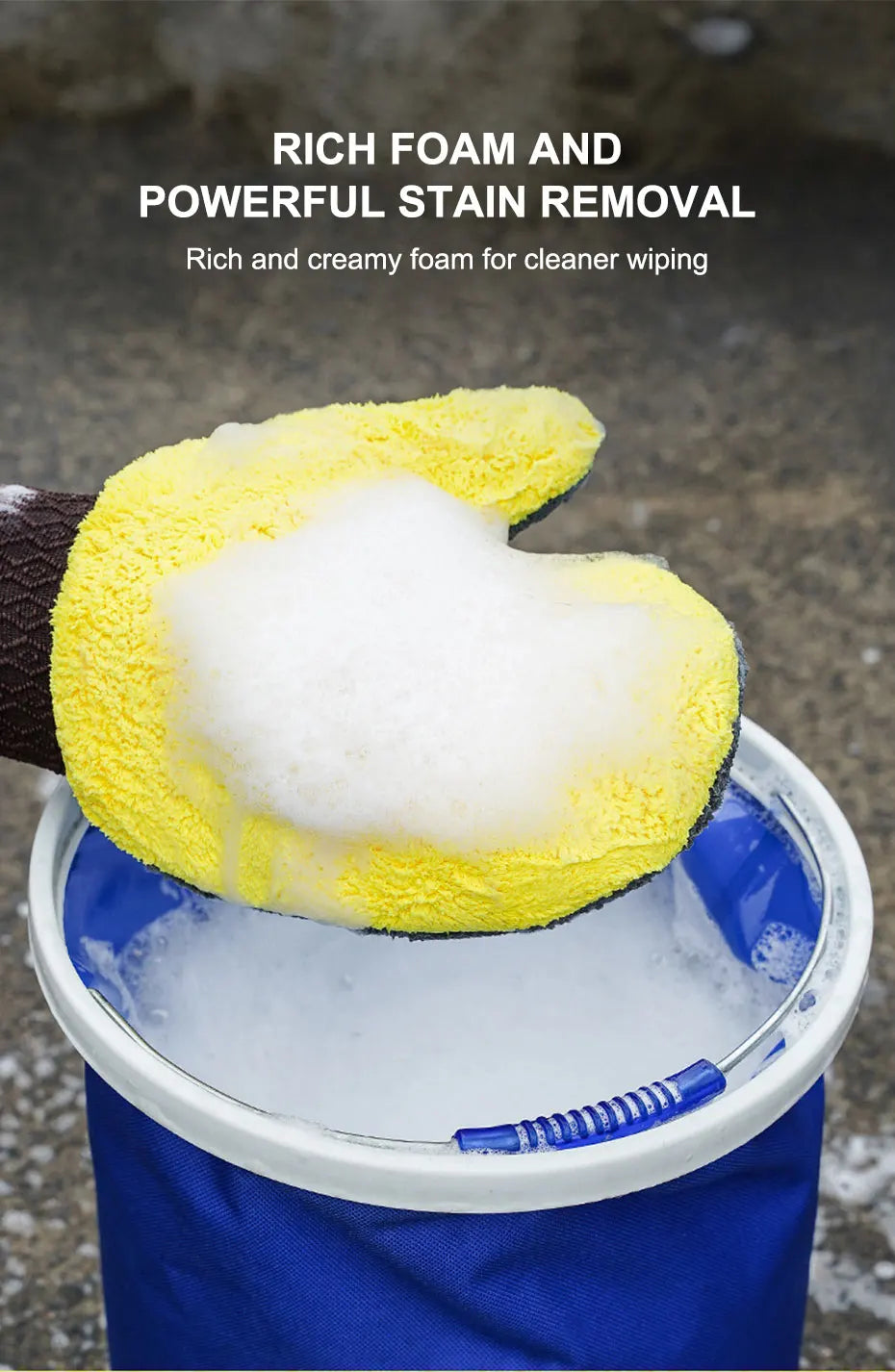 NX Motorsport™ Microfiber Cleaning Mitt