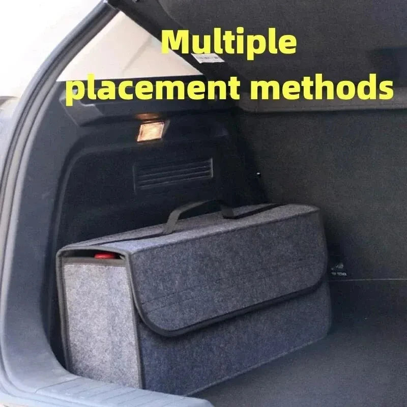 NX Motorsport™ Foldable Car Trunk Organizer