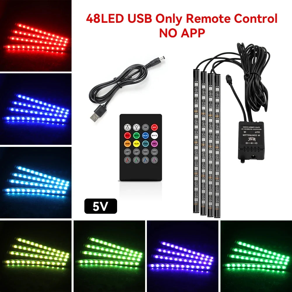 NX Motorsport™ RGB Interior Ambient Light Kit