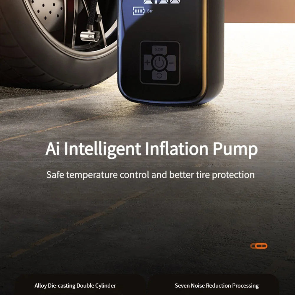 NX Motorsport™ Portable Tire Inflator 150 PSI