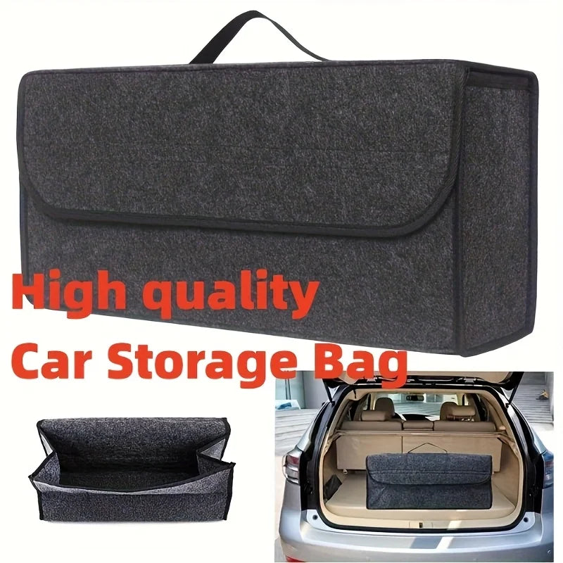 NX Motorsport™ Foldable Car Trunk Organizer