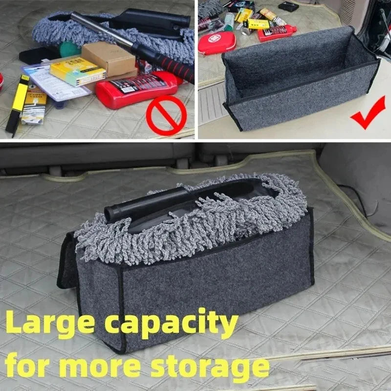 NX Motorsport™ Foldable Car Trunk Organizer