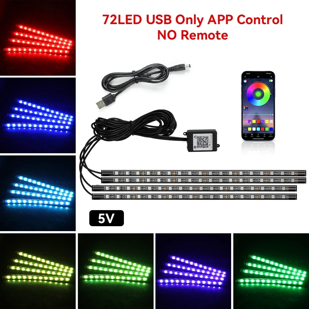 NX Motorsport™ RGB Interior Ambient Light Kit