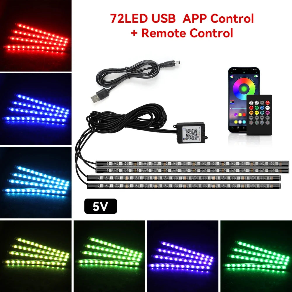 NX Motorsport™ RGB Interior Ambient Light Kit