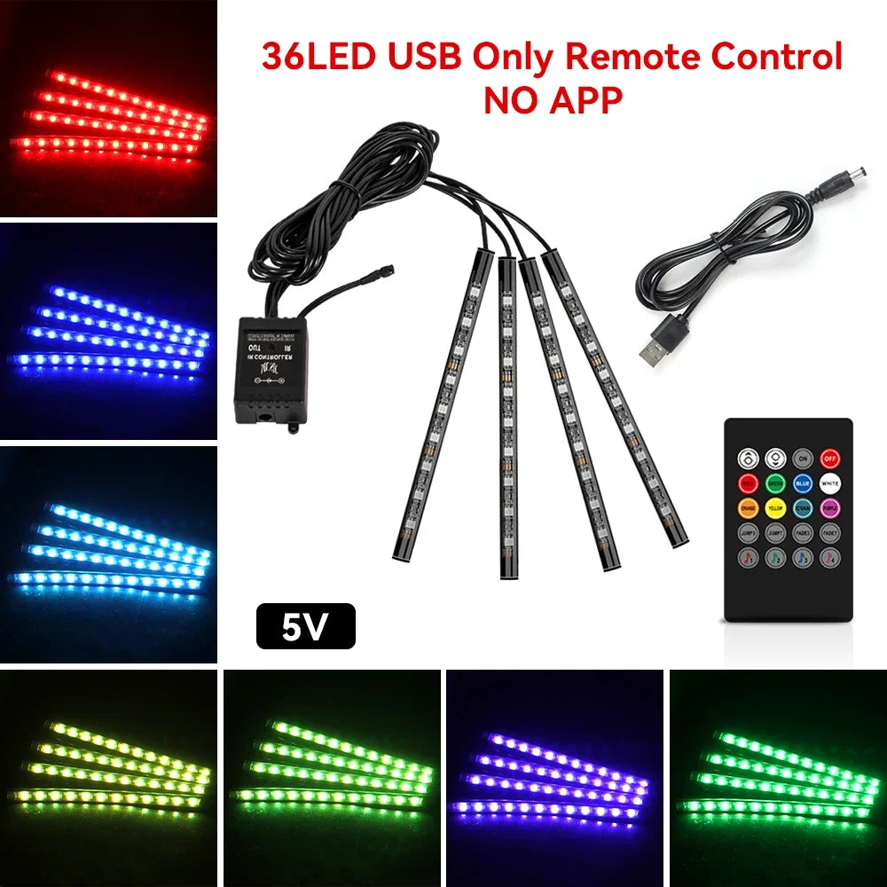 NX Motorsport™ RGB Interior Ambient Light Kit