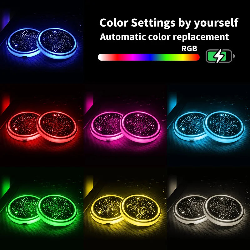 NX Motorsport™ LED Cup Holder Ambient Lights
