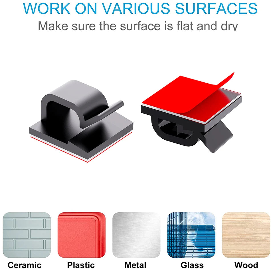 NX Motorsport™ Car Cable Organizer Clips