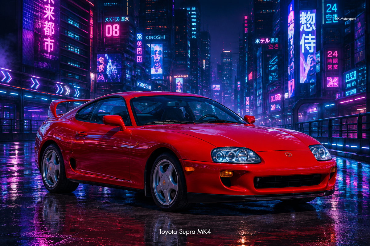 Toyota Supra MK4 – Cyber Streets Edition