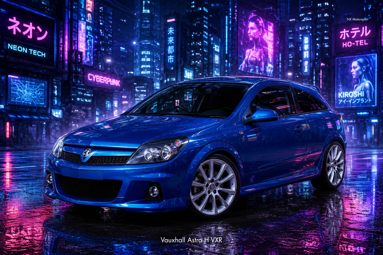 Vauxhall Astra H VXR – Cyber Streets Edition